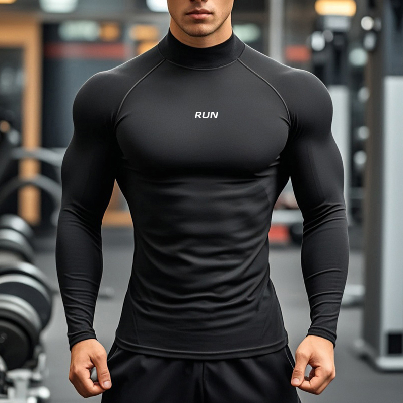 Turtleneck Bodysuit - T-shirts à manches longues à col