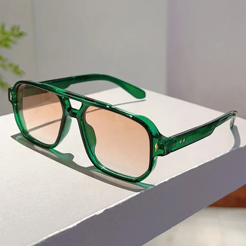 Women'S Fashion Eyeglasses - Nouvelles Lunettes de Soleil Carrées Vintage