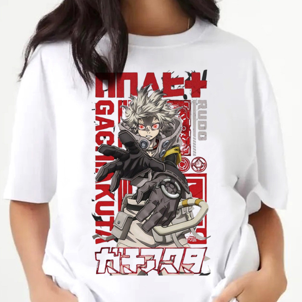 Women'S Fashion In The 80S - T-shirt Gachiakuta pour femme, mode coréenne,