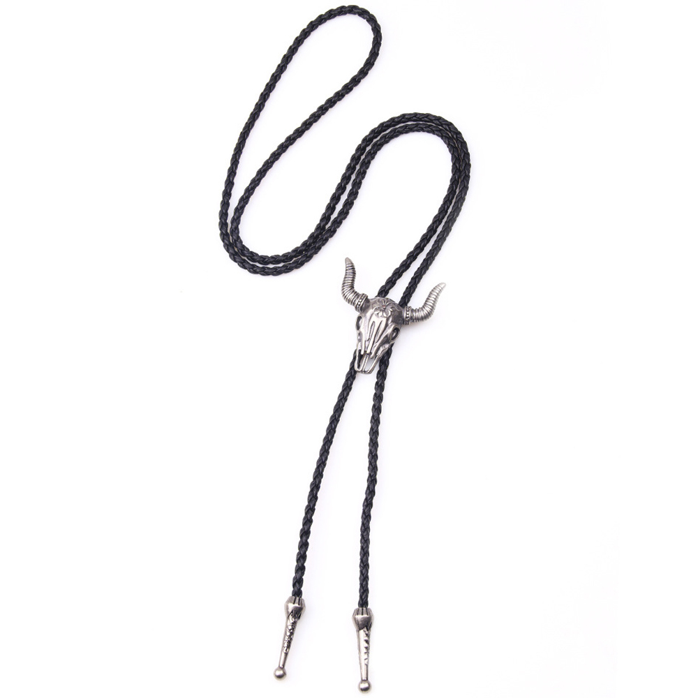 Women'S Fashion Wild West - Collier en cuir pour homme, collier