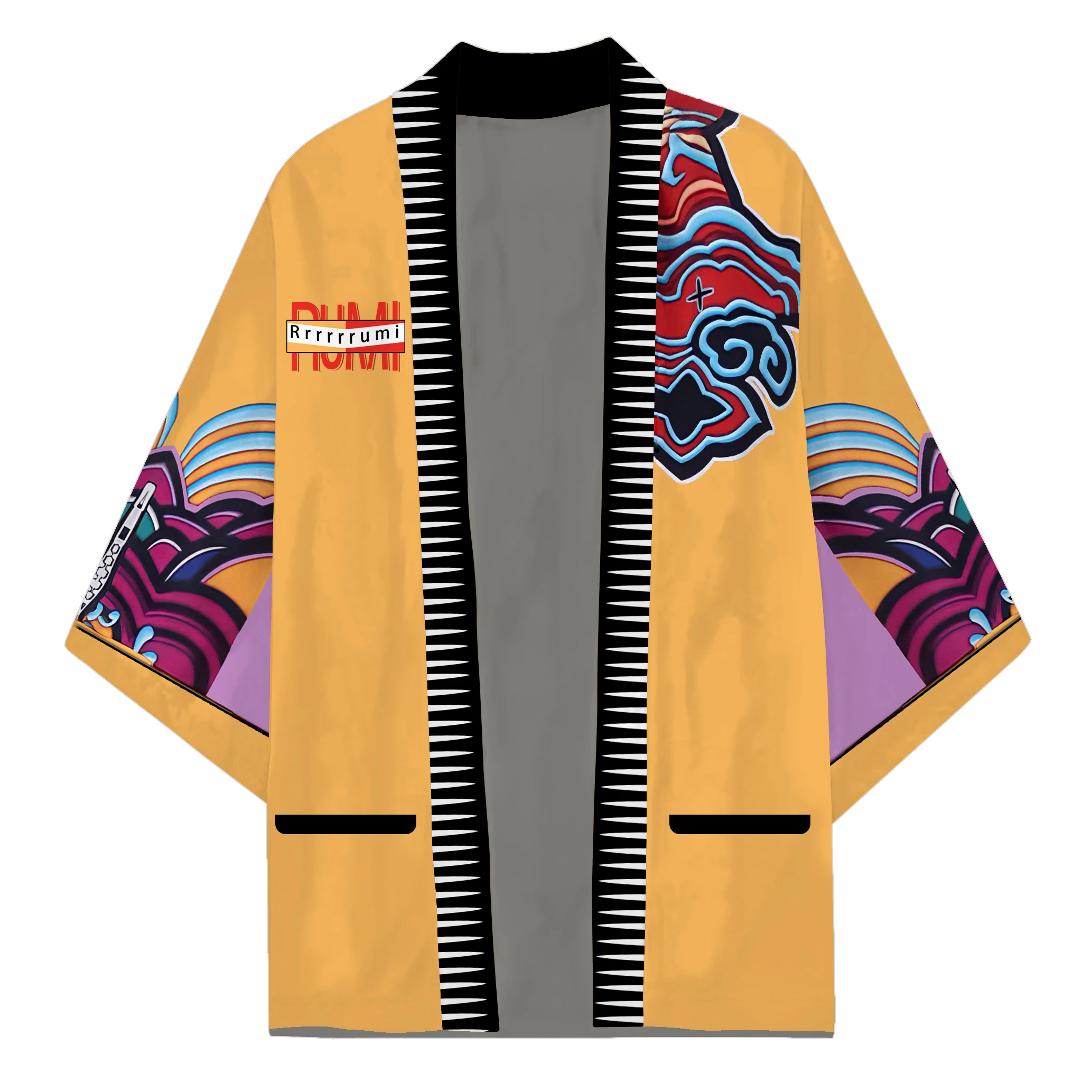 Kimono Cardigan Women - Costume Rumi Zoey Mira imprimé Harajuku