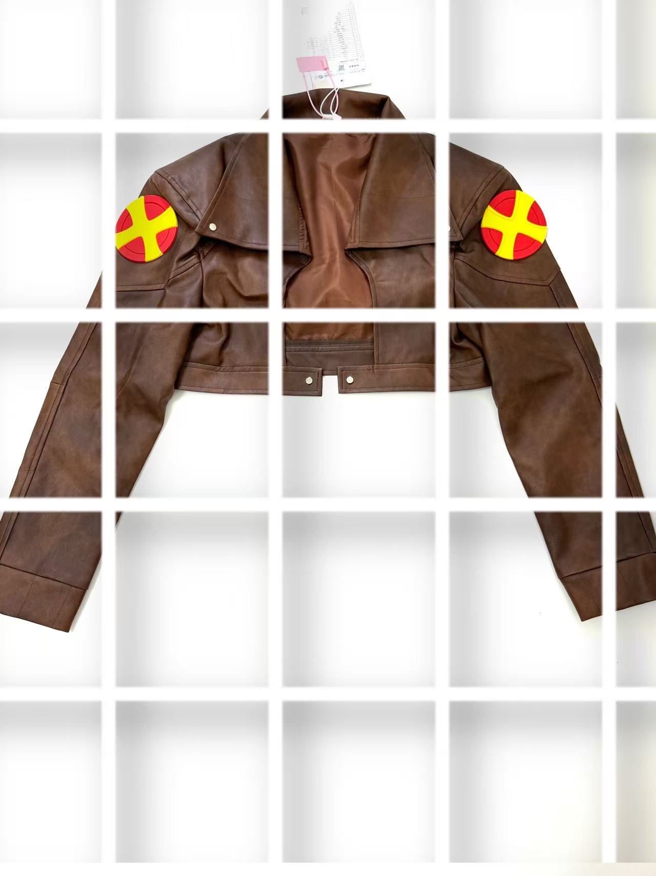 Women'S Fashion Leather Jacket - Veste de cosplay, manteau, costume d'Halloween