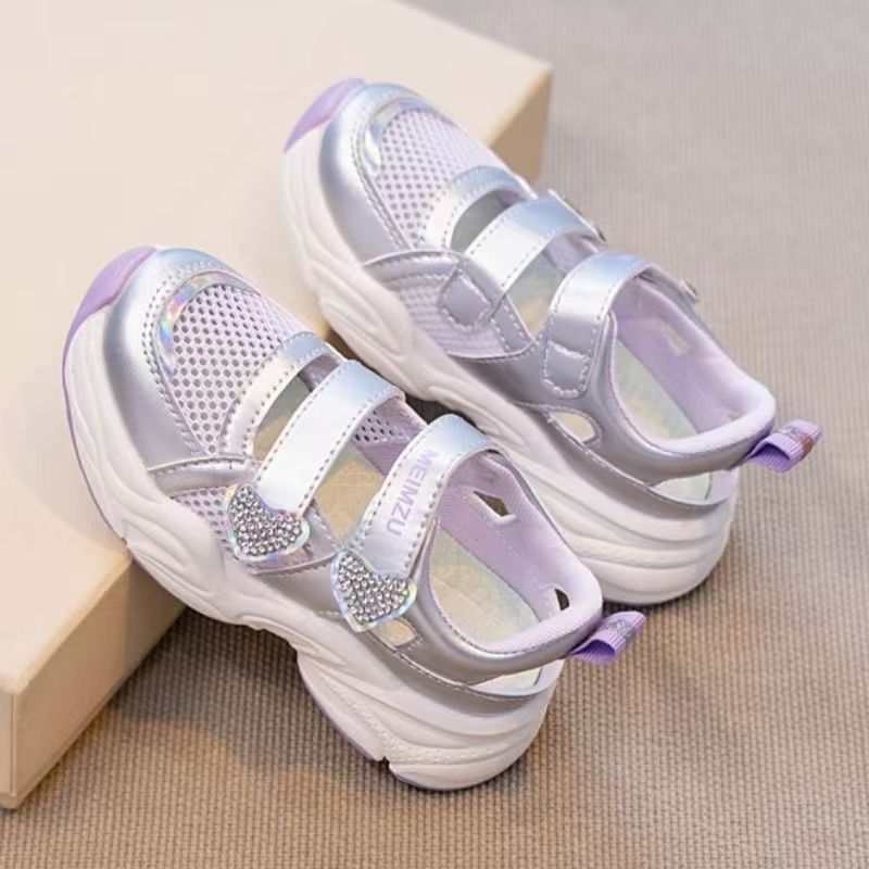Women'S Fashion Velcro Sneakers - Nouvelles sandales de sport pour filles