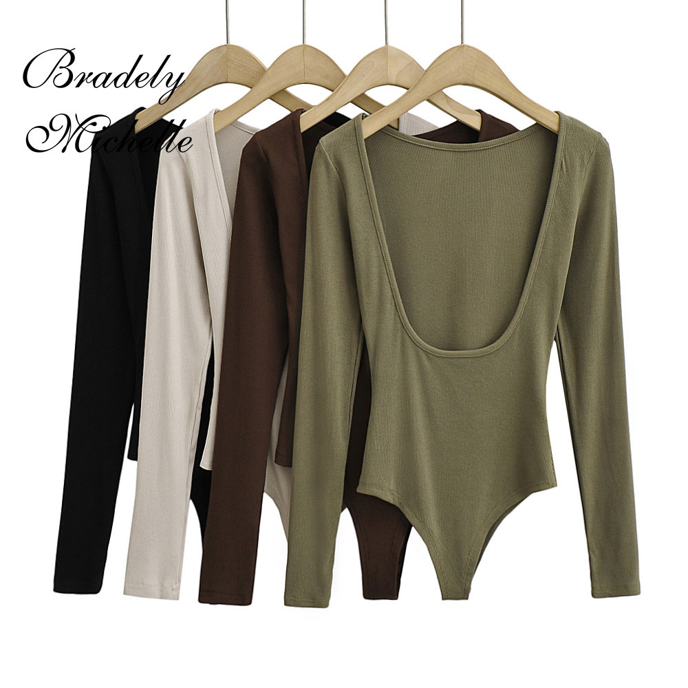 Turtleneck Bodysuit - Vêtements Sexy pour femmes à manches