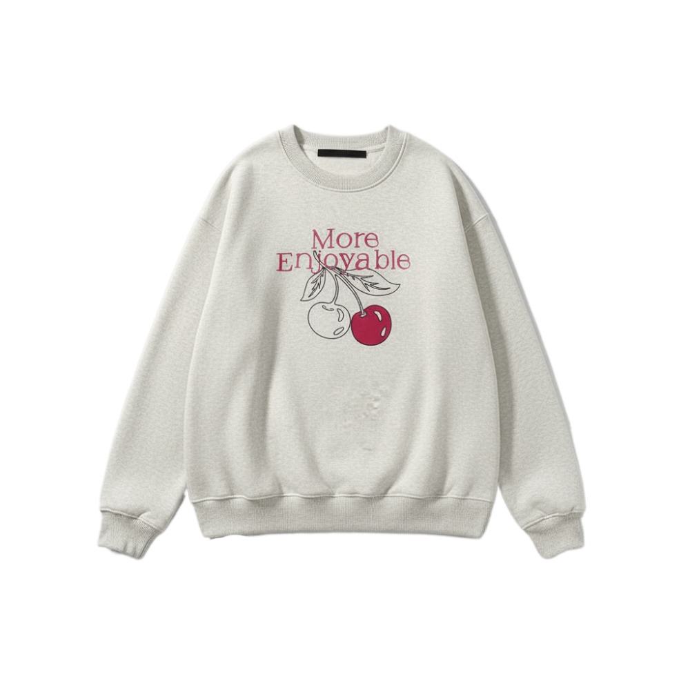 Women'S Fashion Sweatshirts - Haut polaire imprimé à manches longues,