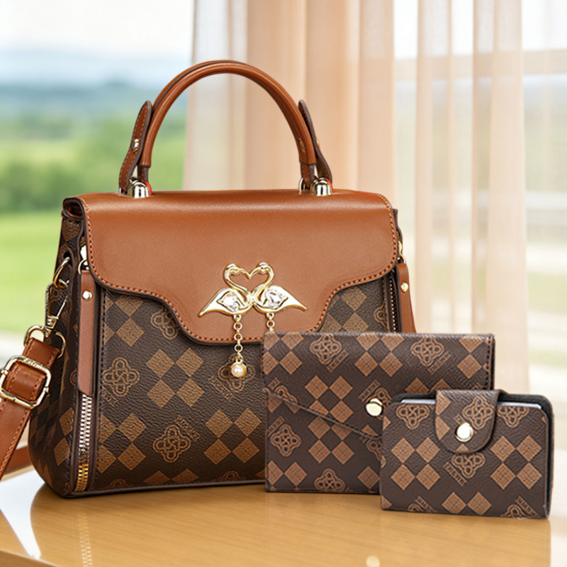 Crossbody Bag Women - Ensemble de 3 sacs pour femme,