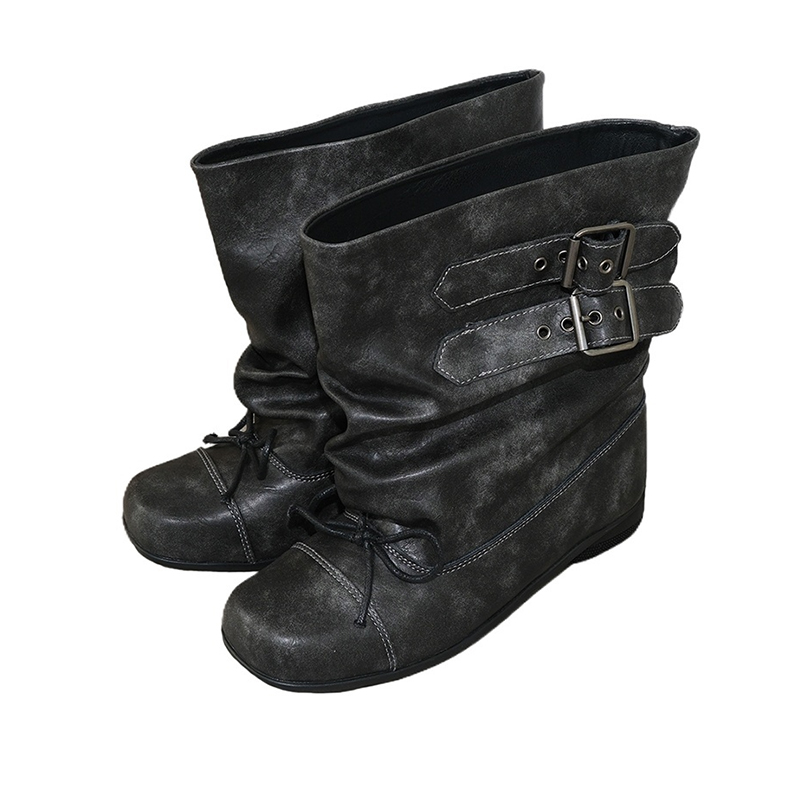 Women Fashion Trend 2025 - Chaussures plates femmes bottines créateur de