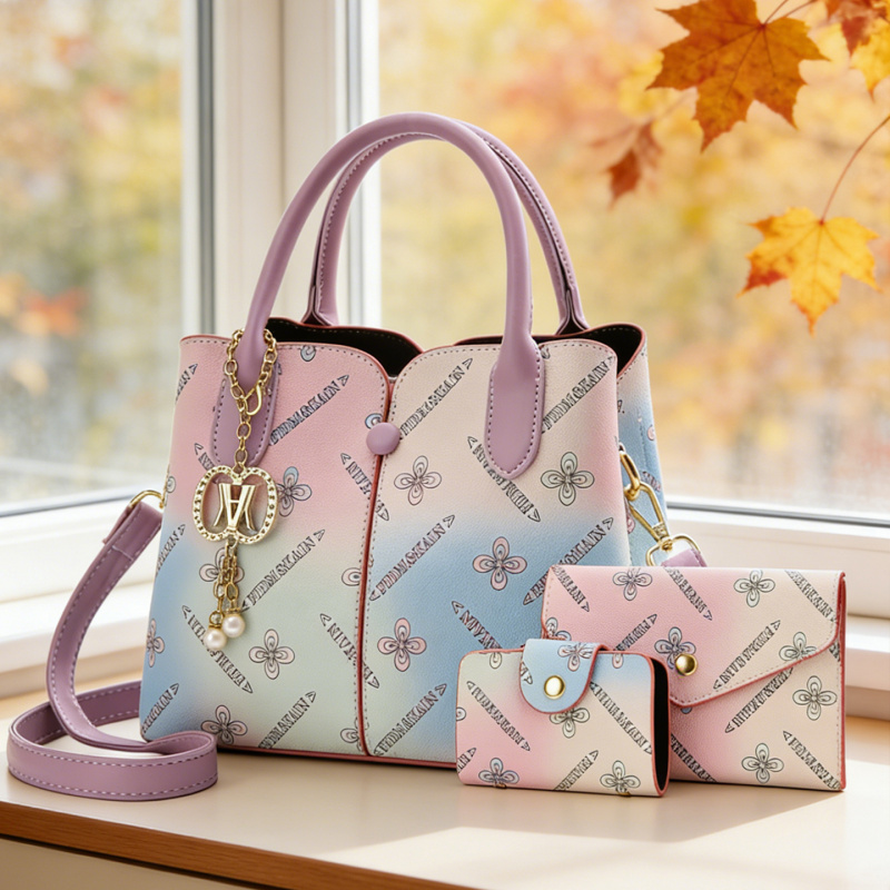 Crossbody Bag Women - Ensemble de trois sacs pour femmes