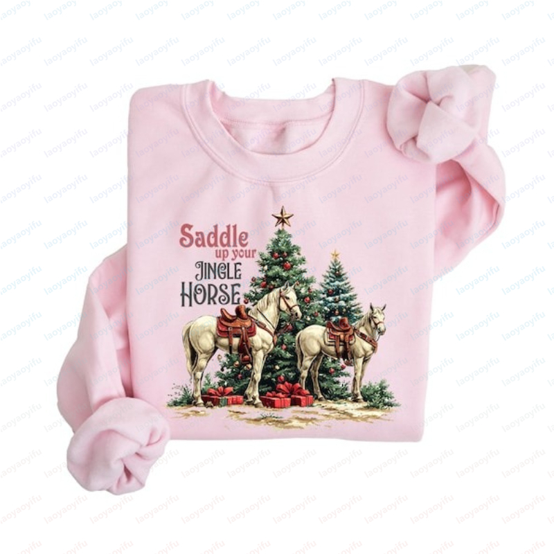Sweat-shirt de Noël Cowboy : S - Women'S Fashion Wild West avis et prix