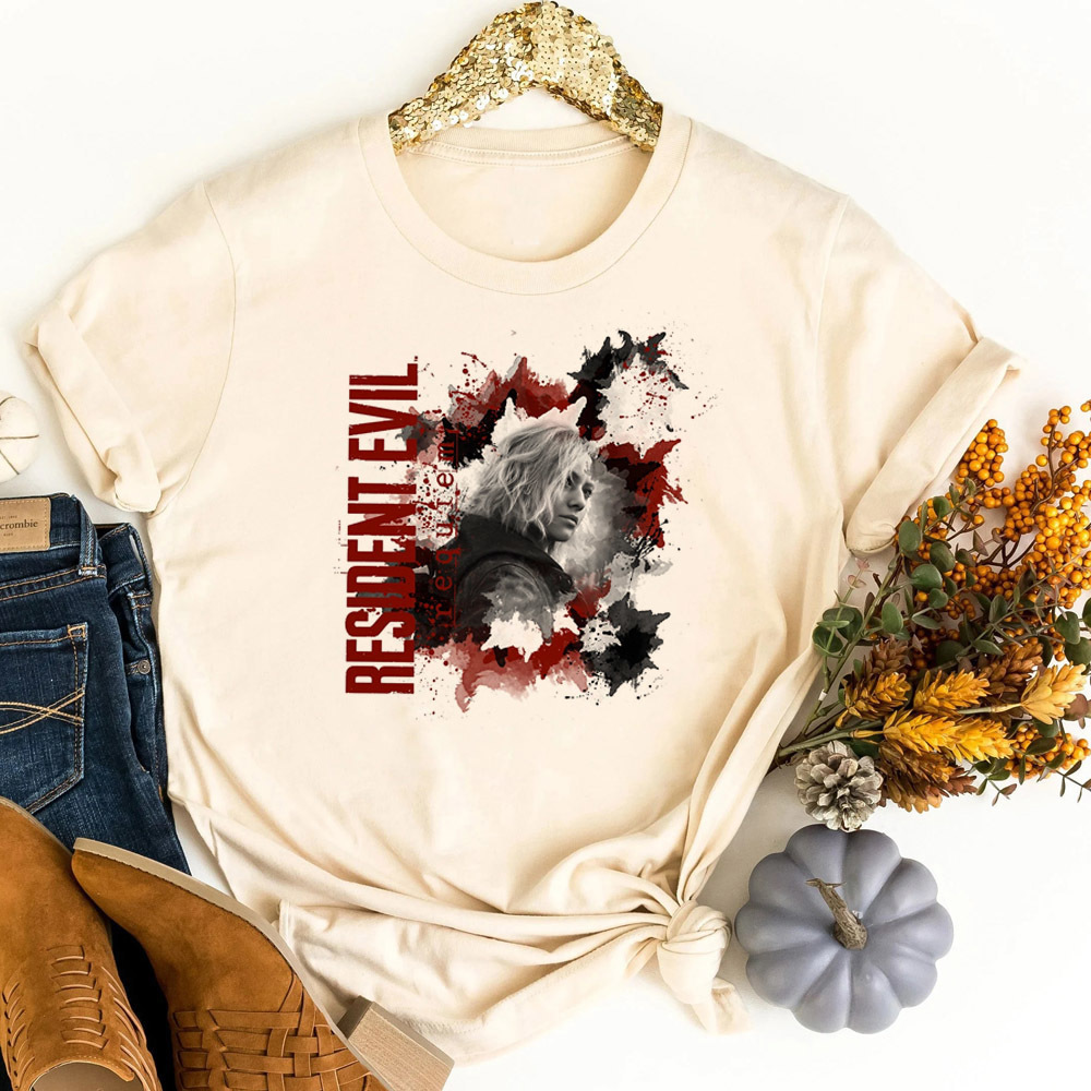 T-shirt Leon Kennedy pour femm - Women'S Fashion In The 80S avis et prix