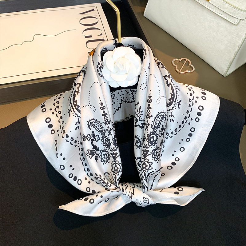 Foulard 100% Soie de Mûrier po - Women Fashion Necktie avis et prix