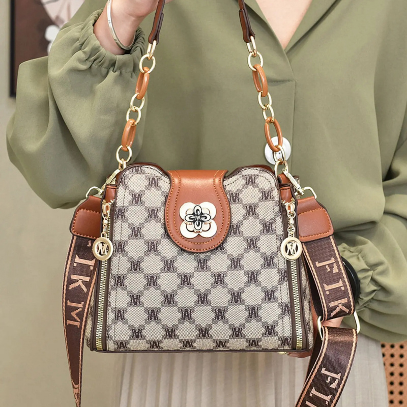 Sac à bandoulière vintage impr - Crossbody Bag Women avis et prix