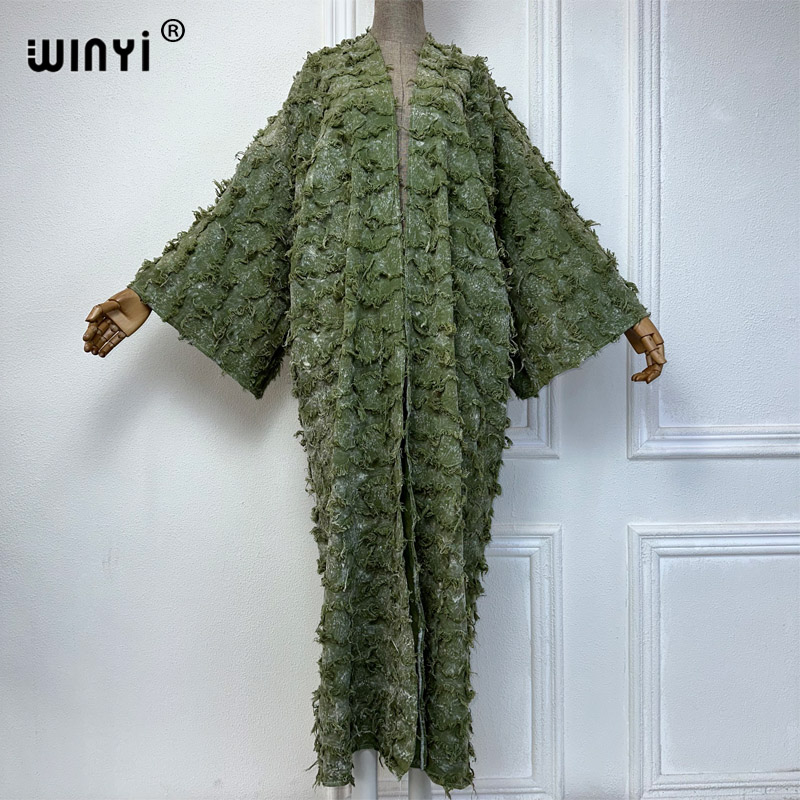 WINYI-Cardigan en coton teint  - Kimono Cardigan Women avis et prix