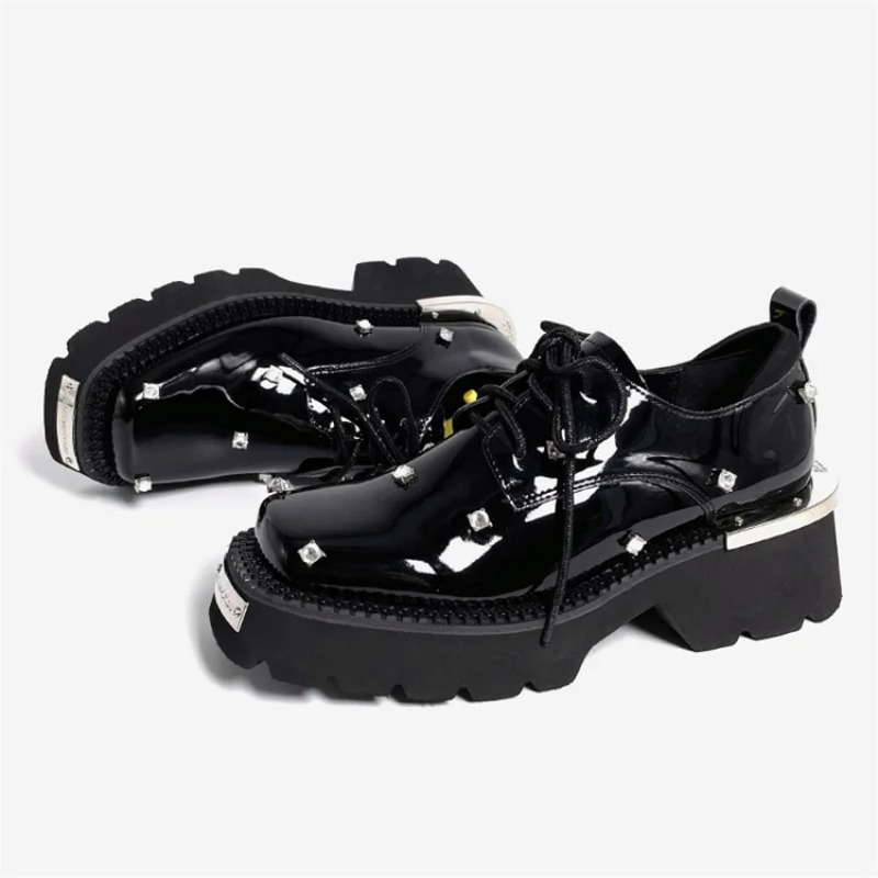 Mocassins à plateforme en cris - Women Fashion Trend 2025 avis et prix