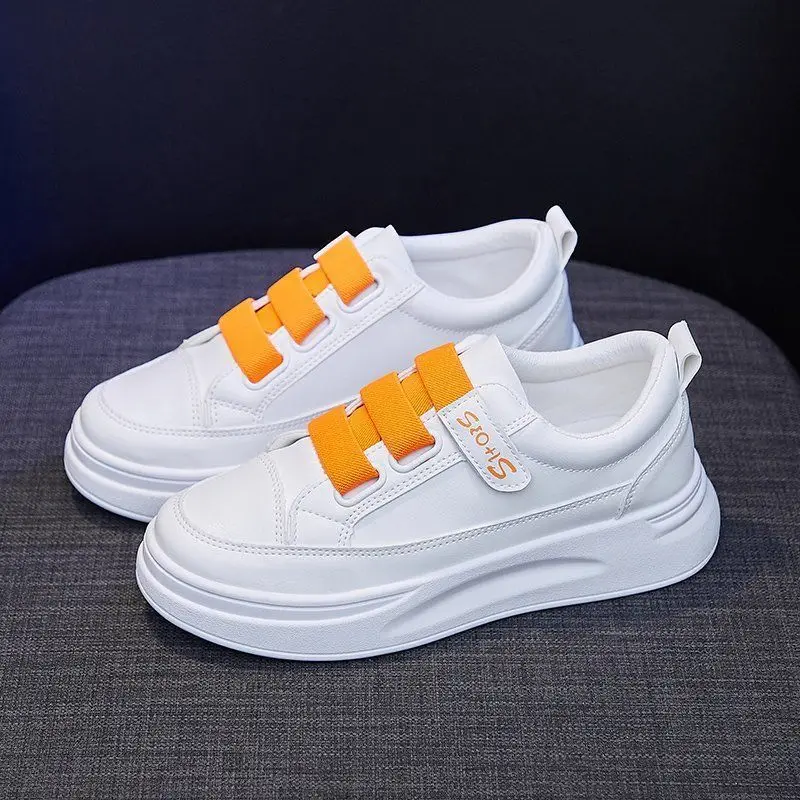 Baskets montantes blanches pol - Women'S Fashion Velcro Sneakers avis et prix