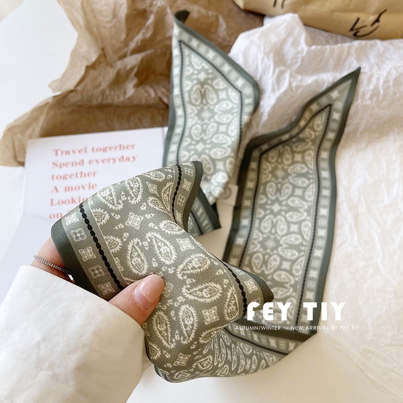 Ensemble série foulard en Sati - Women Fashion Necktie avis et prix