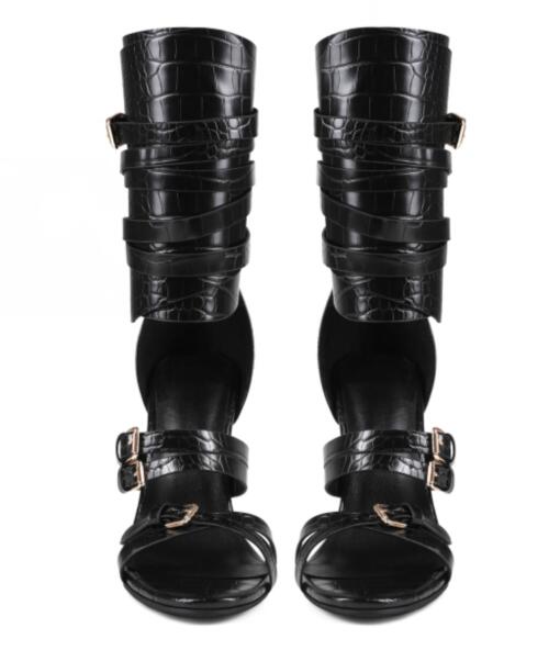 Sandales longues sexy en cuir  - Women'S Fashion Belts avis et prix