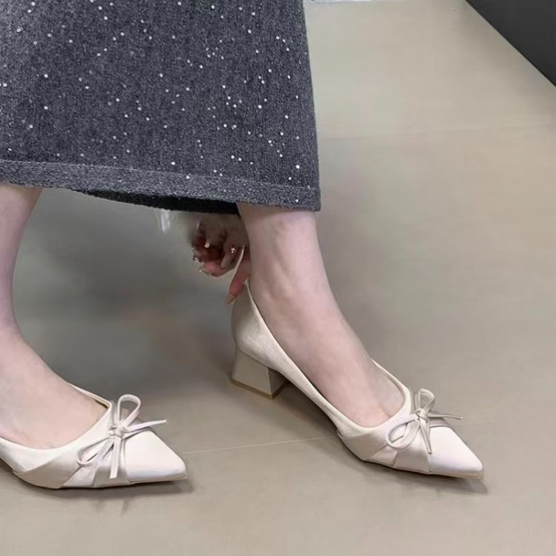 Chaussures simples rétro mi-lo - Women'S Fashion Belts avis et prix