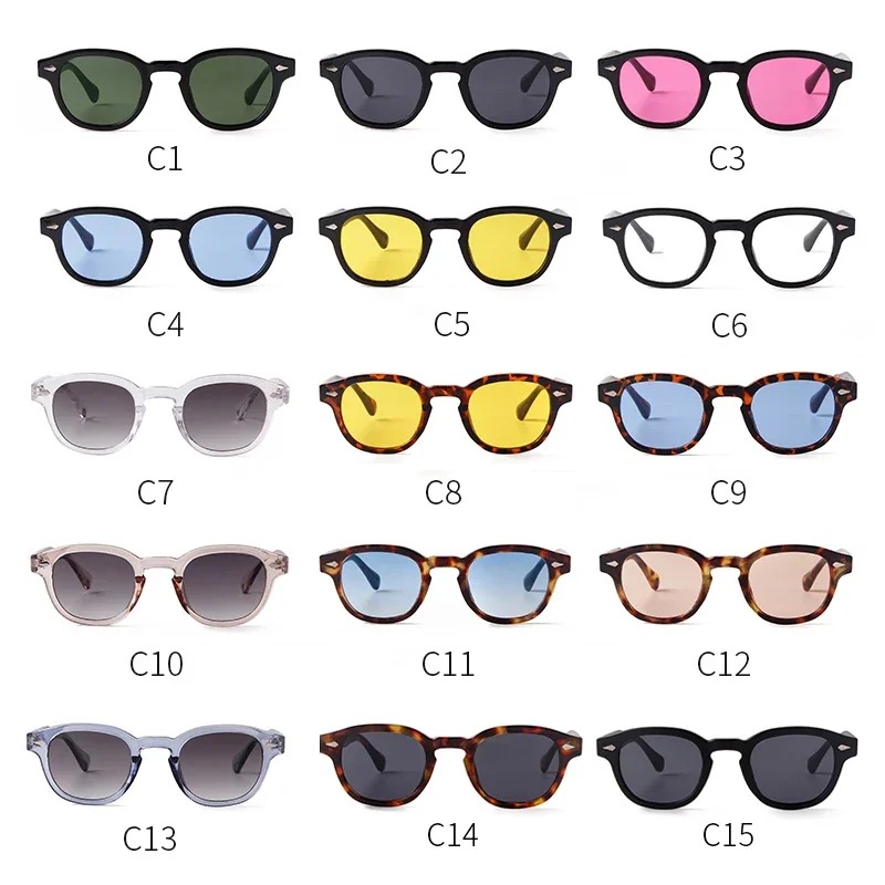 Lunettes de soleil rondes vint - Women'S Fashion Eyeglasses avis et prix