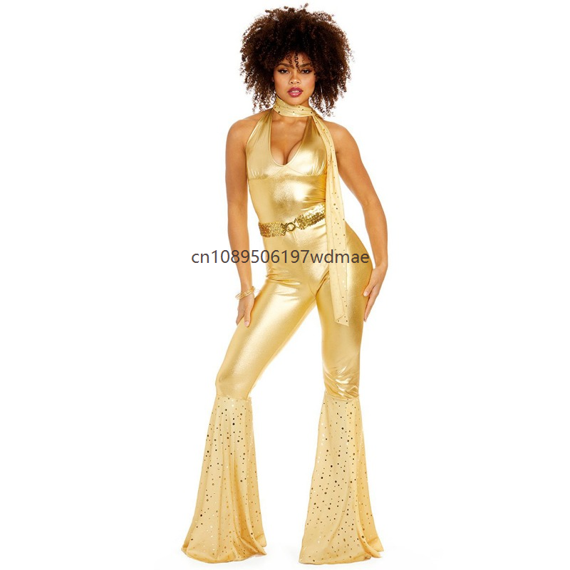 Costume rétro disco des années - Women'S Fashion In The 80S avis et prix