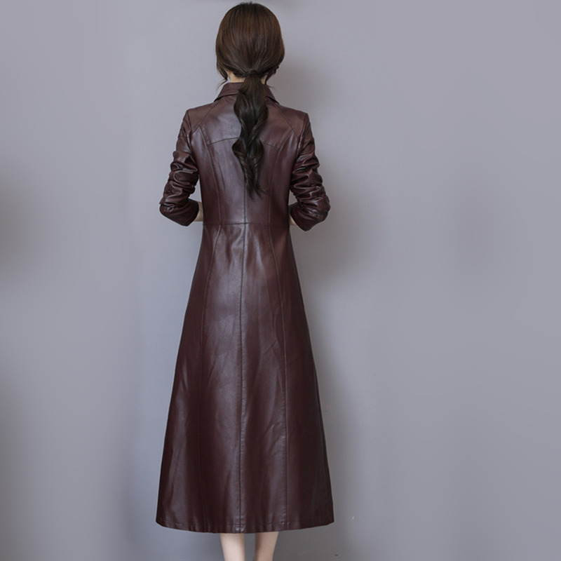 Nouvelle Femmes Manteau en Cui - Women'S Fashion Leather Jacket avis et prix