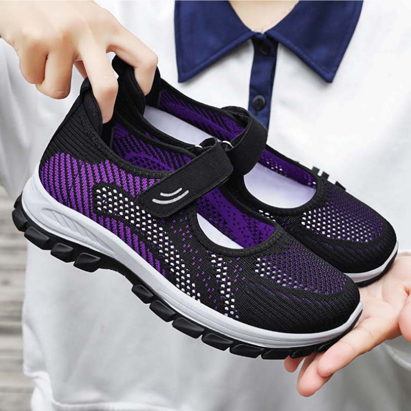Chaussures de sport respirante - Women'S Fashion Velcro Sneakers avis et prix