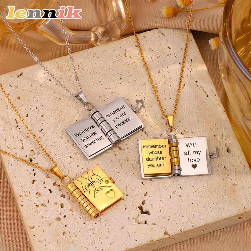 LENNIK – collier livre ouvrabl - Women Fashion Open Now avis et prix