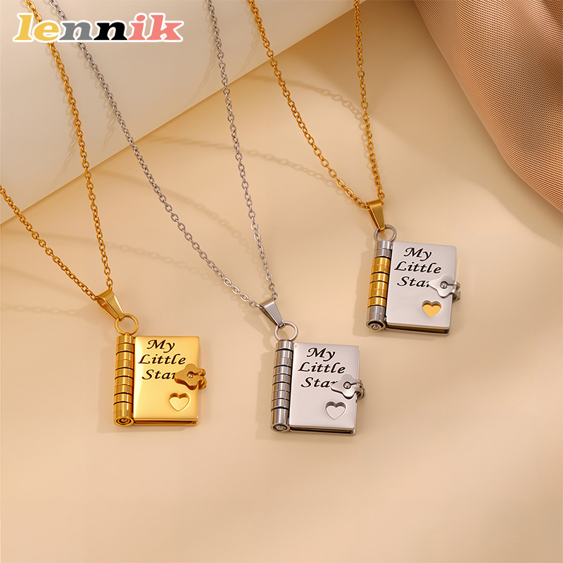 LENNIK – collier livre ouvrabl - Women Fashion Open Now avis et prix