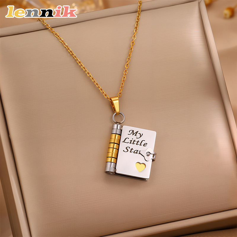 LENNIK – collier livre ouvrabl - Women Fashion Open Now avis et prix