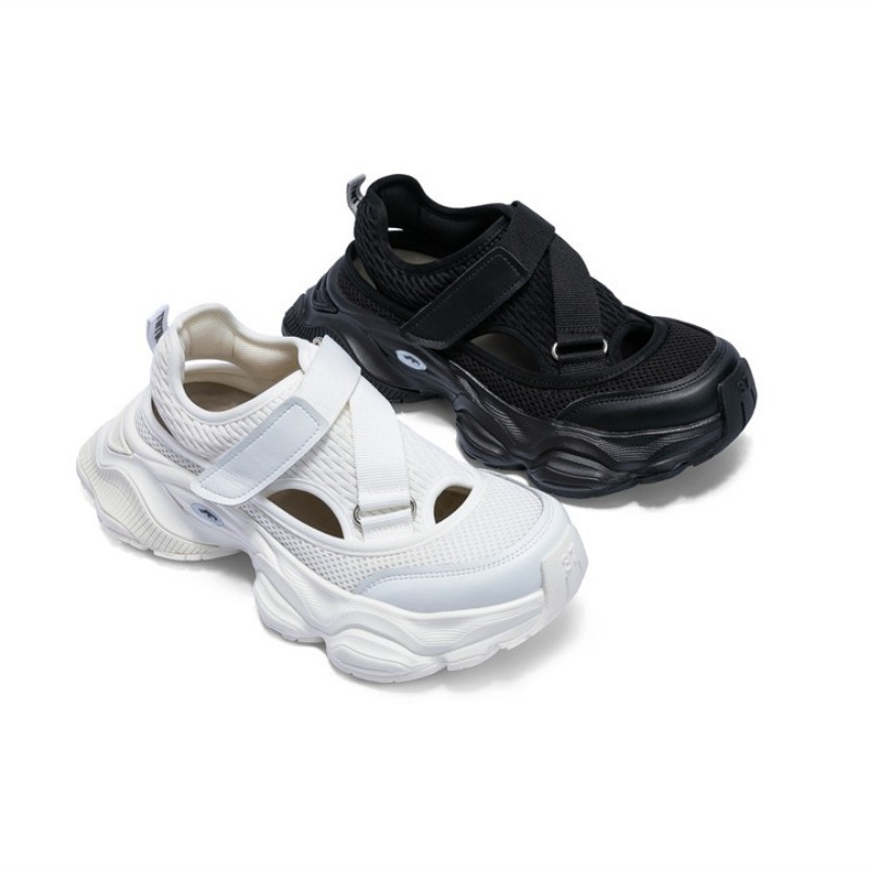 Chaussures de papa creuses et  - Women'S Fashion Velcro Sneakers avis et prix