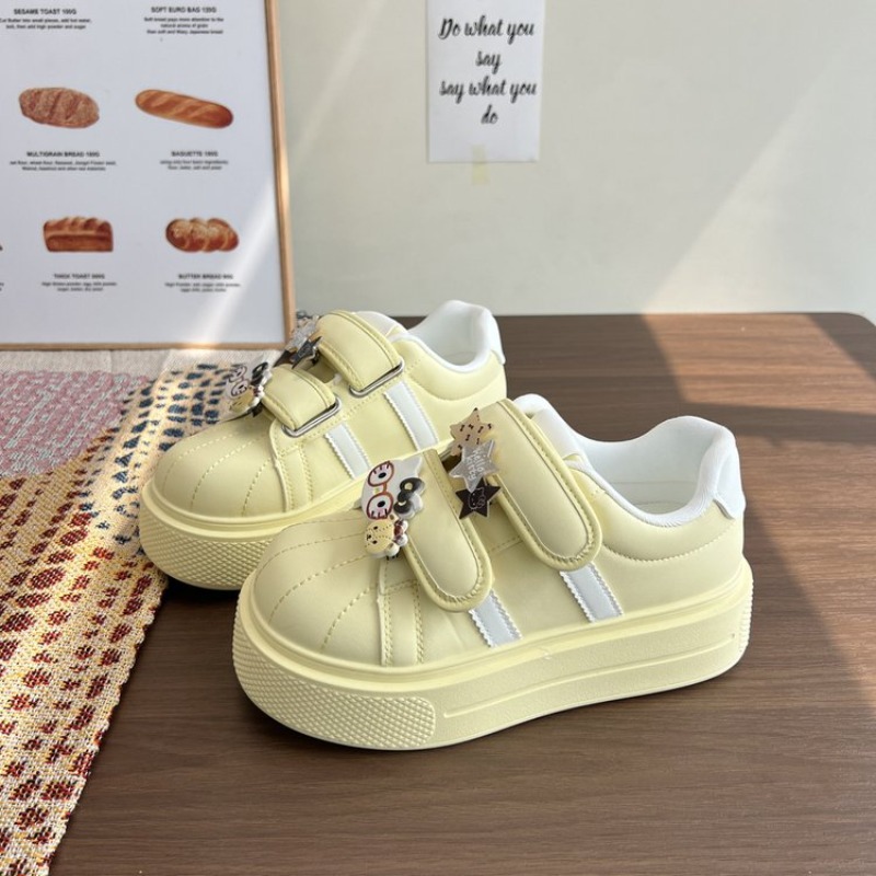 Baskets décontractées à platef - Women'S Fashion Velcro Sneakers avis et prix
