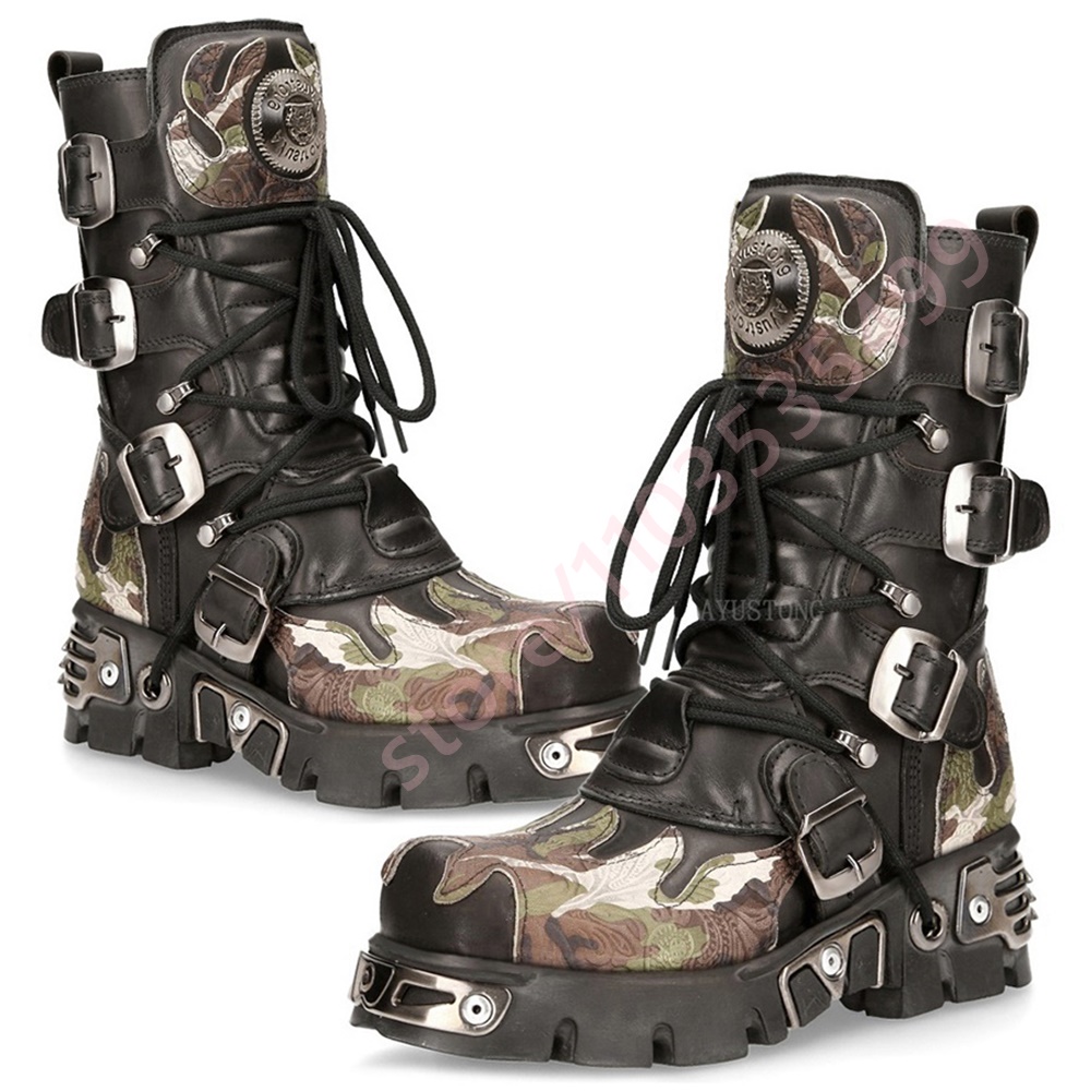 Punk Rock Camouflage ceinture  - Women Fashion Trend 2025 avis et prix