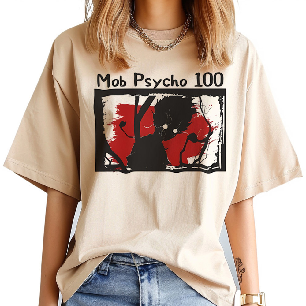 T-shirt Mob Psycho 100 pour fe - Women'S Fashion In The 80S avis et prix