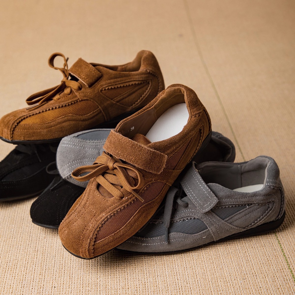 Chaussures vulcanisées à semel - Women'S Fashion Velcro Sneakers avis et prix