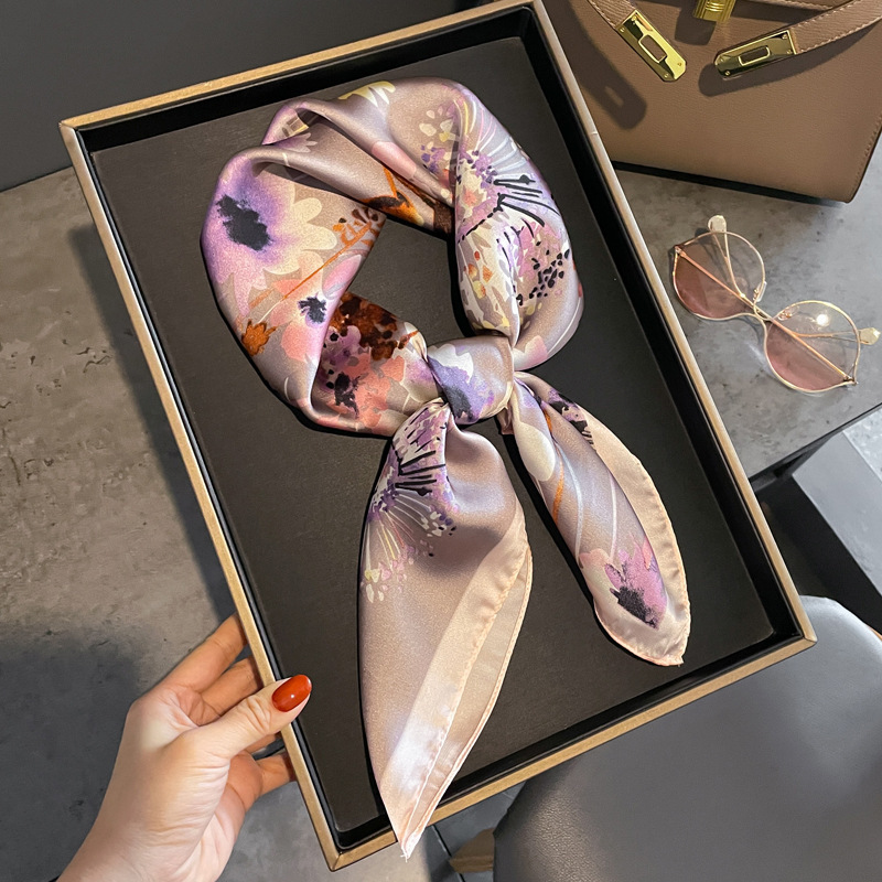 Écharpe Design Imprimé pour Fe - Women Fashion Necktie avis et prix