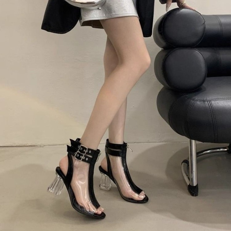 Sandales à talons en cristal a - Women'S Fashion Belts avis et prix