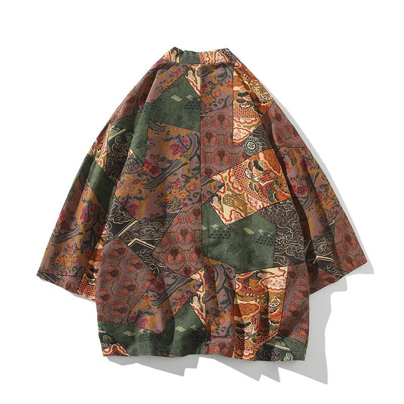 Style ethnique imprimé Yukata  - Kimono Cardigan Women avis et prix