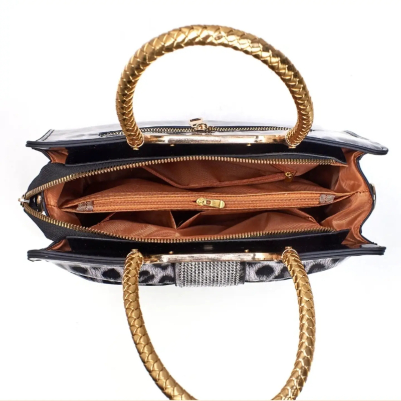 Sac pour femme à imprimé léopa - Crossbody Bag Women avis et prix