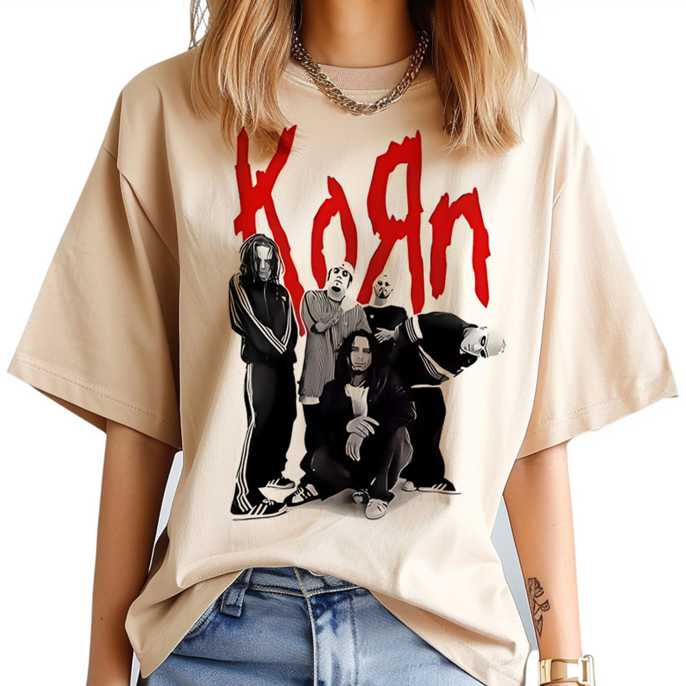Korn t-shirt pour femmes, mode - Women'S Fashion In The 80S avis et prix